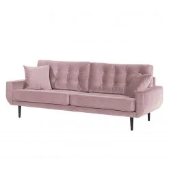 Norrwood Sofa Vaise I (3-Sitzer) - Samt - Samt Ravi: Mauve