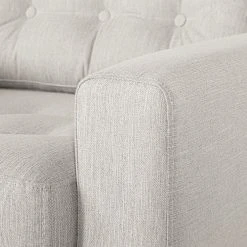 Norrwood Sofa Vaise I (2-Sitzer) - Samt - Webstoff Meara: Hellgrau -Wohnzimmermöbel boutique en ligne 1000192861 191204 13422500557 DETAILS P000000001000192861