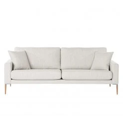 Norrwood Sofa Sauvo I (3-Sitzer) - Samt - Webstoff Meara: Hellgrau -Wohnzimmermöbel boutique en ligne 1000192903 191204 13430100926 DETAILS P000000001000192903