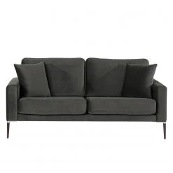 Norrwood Sofa Sauvo I (2,5-Sitzer) - Samt - Samt Ravi: Anthrazit -Wohnzimmermöbel boutique en ligne 1000192923 191204 13431001114 DETAILS P000000001000192923