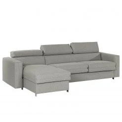 Loftscape Ecksofa Wissant I - Antiklederlook - Webstoff Confia: Hellgrau -Wohnzimmermöbel boutique en ligne 1000193003 191204 13435301967 DETAILS P000000001000193003