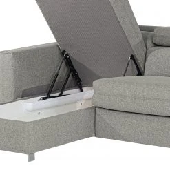 Loftscape Ecksofa Wissant I - Antiklederlook - Webstoff Confia: Hellgrau -Wohnzimmermöbel boutique en ligne 1000193003 191204 13435301975 DETAILS P000000001000193003