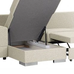 Loftscape Ecksofa Vassy - Webstoff - Creme - Longchair davorstehend links - Kein Zubehör inklusive -Wohnzimmermöbel boutique en ligne 1000193028 200630 11461300065 DETAILS P000000001000193028