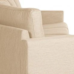 Norrwood Ecksofa Sauvo I - Samt - Webstoff Meara: Beige - Longchair davorstehend links -Wohnzimmermöbel boutique en ligne 1000193056 191204 13441902665 DETAILS P000000001000193056
