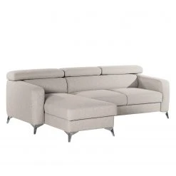 Loftscape Ecksofa Nonza I - Webstoff - Kaschmir - Longchair davorstehend links -Wohnzimmermöbel boutique en ligne 1000193074 220215 080 DETAILS P000000001000193074