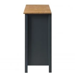 Maison Belfort Sideboard Rivery - Kiefer massiv - Anthrazit -Wohnzimmermöbel boutique en ligne 1000193132 200220 14361000004 DETAILS P000000001000193132