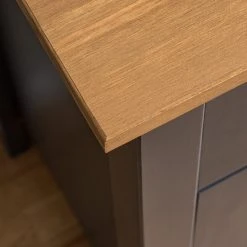 Maison Belfort Sideboard Rivery - Kiefer massiv - Anthrazit -Wohnzimmermöbel boutique en ligne 1000193132 200302 15340800010 DETAILS P000000001000193132