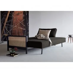Innovation Möbel Schlafsofa Narvi I - Nylon - Stoff Kenya: 577 Dark Grey -Wohnzimmermöbel boutique en ligne 1000193802 200406 13311700106 MOOD DETAILS P000000001000193802 mood