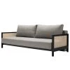 Innovation Möbel Schlafsofa Narvi I - Nylon - Stoff Mixed Dance: 521 Grey