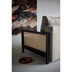 Innovation Möbel Schlafsofa Narvi I - Nylon - Stoff Mixed Dance: 521 Grey -Wohnzimmermöbel boutique en ligne 1000193803 200406 13321100123 DETAILS P000000001000193803