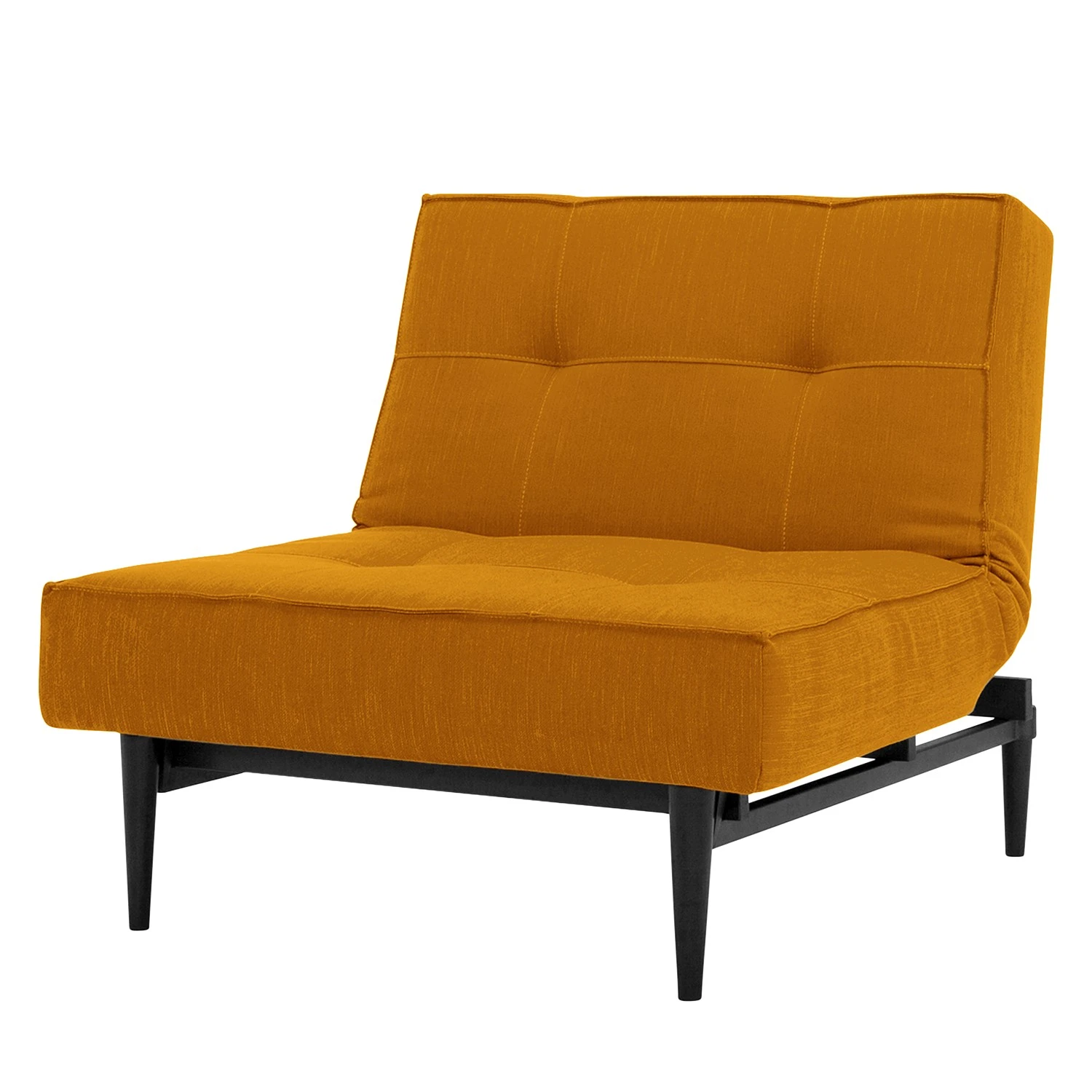 Innovation Möbel Sessel Splitback V - Stoff Elegance: 507 Burned Curry - Schwarz 1 Innovation Möbel Sessel Splitback V - Stoff Elegance: 507 Burned Curry - Schwarz