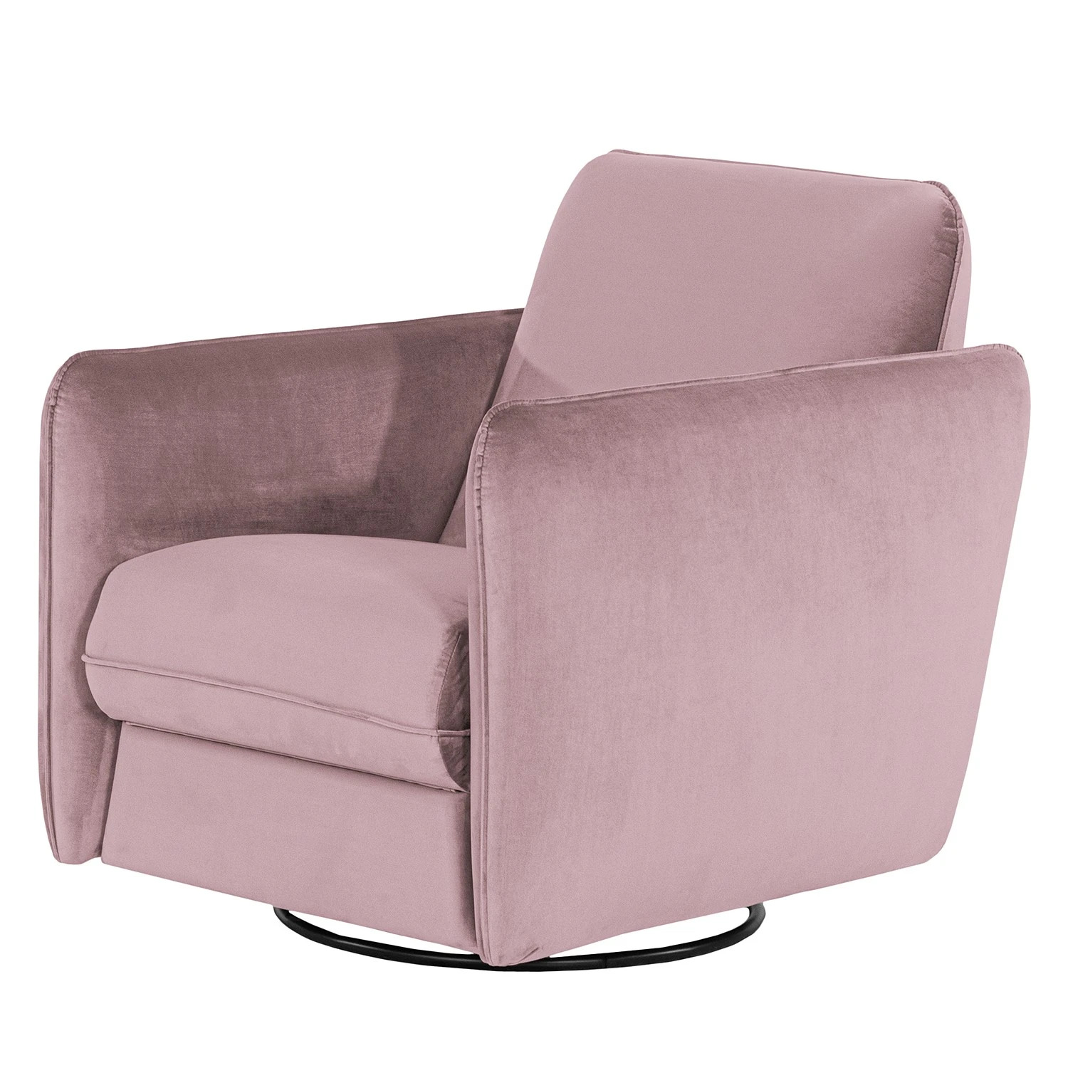 Norrwood Sessel Kayla I - Samt - Samt Ravi: Mauve 1 Norrwood Sessel Kayla I - Samt - Samt Ravi: Mauve