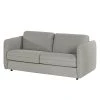 Norrwood Schlafsofa Kayla I - Samt - Webstoff Voer: Grau