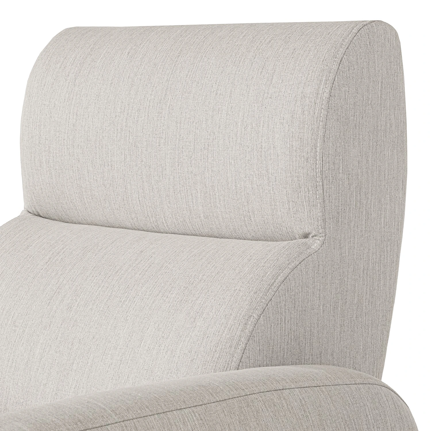 Loftscape Sessel Mezin I - Samt - Webstoff Meara: Hellgrau 6 Loftscape Sessel Mezin I - Samt - Webstoff Meara: Hellgrau – Bild 6