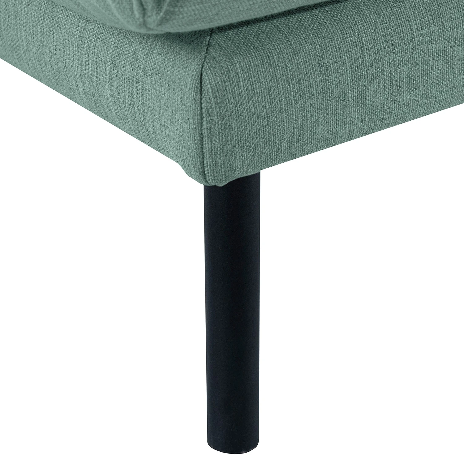 Norrwood Ecksofa Medan - Webstoff - Mintgrau - Longchair davorstehend links 11 Norrwood Ecksofa Medan - Webstoff - Mintgrau - Longchair davorstehend links – Bild 11