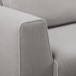 Fredriks Ecksofa Ranua - Webstoff - Lichtgrau - Ottomane davorstehend rechts -Wohnzimmermöbel boutique en ligne 1000194145 191216 16235500188 DETAILS P000000001000194145