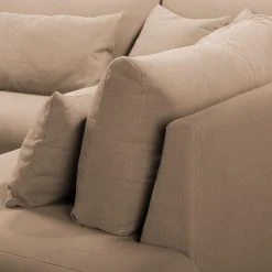 Fredriks Ecksofa Luosto - Flachgewebe - Cappuccino - Ottomane davorstehend rechts 20 Fredriks Ecksofa Luosto - Flachgewebe - Cappuccino - Ottomane davorstehend rechts -Wohnzimmermöbel boutique en ligne 1000194193 191216 16244000699 DETAILS P000000001000194193