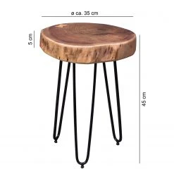Naturoo Beistelltisch Culpeper - Akazie massiv / Metall - Akazie / Schwarz 15 Naturoo Beistelltisch Culpeper - Akazie massiv / Metall - Akazie / Schwarz -Wohnzimmermöbel boutique en ligne 1000194220 200108 10051100120 SKETCH DETAILS P000000001000194220 sketch