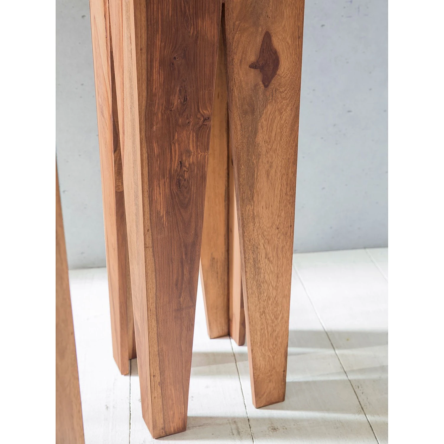 Naturoo Beistelltisch-Set Dandrige (3er-Set) - Akazie massiv 7 Naturoo Beistelltisch-Set Dandrige (3er-Set) - Akazie massiv – Bild 7