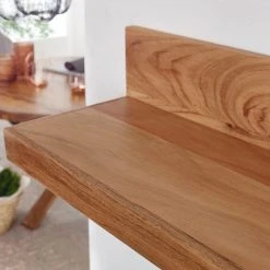 Naturoo Wandregal Woodfin - Akazie massiv - Breite: 80 cm -Wohnzimmermöbel boutique en ligne 1000194226 200108 10051500157 DETAILS P000000001000194226