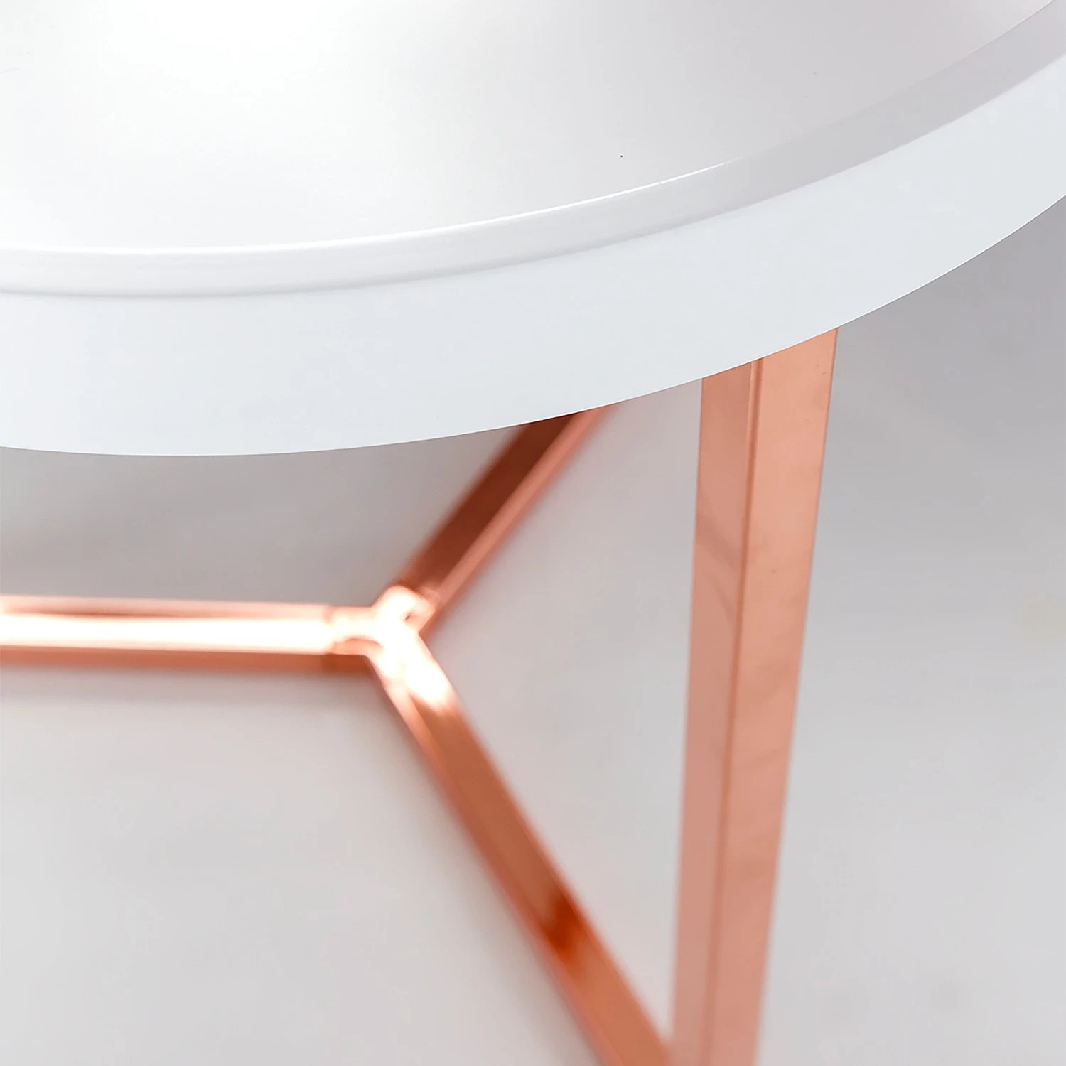 Jack & Alice Beistelltisch Brookford - Weiß 5 Jack & Alice Beistelltisch Brookford - Weiß – Bild 5