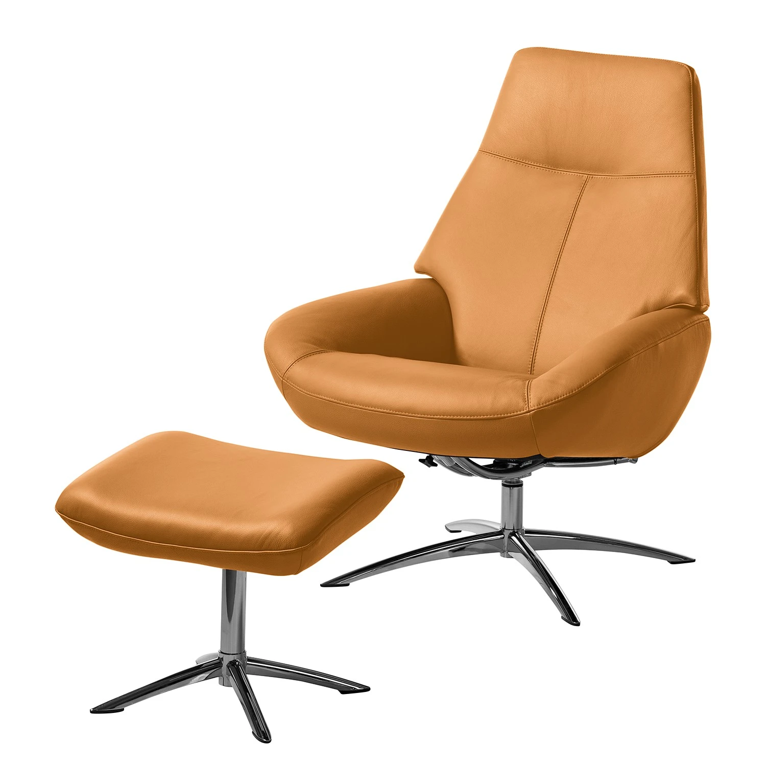 Fredriks Relaxsessel Raahe - Echtleder - Bisquit 1 Fredriks Relaxsessel Raahe - Echtleder - Bisquit