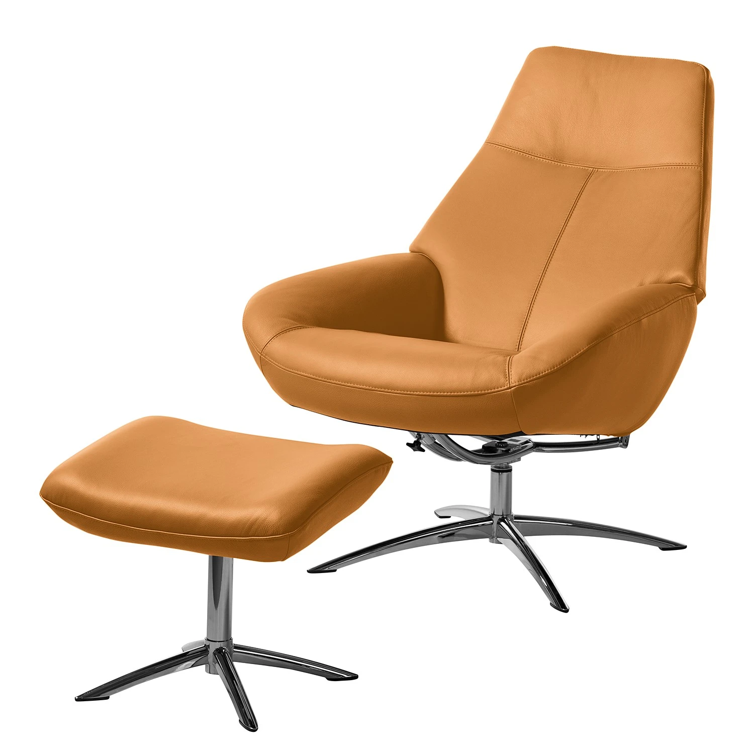 Fredriks Relaxsessel Raahe - Echtleder - Bisquit 4 Fredriks Relaxsessel Raahe - Echtleder - Bisquit – Bild 4