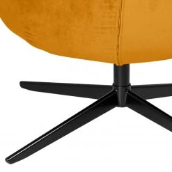 Mørteens Sessel Monsac II - Samt - Safrangelb -Wohnzimmermöbel boutique en ligne 1000194387 191209 15555700587 DETAILS P000000001000194387