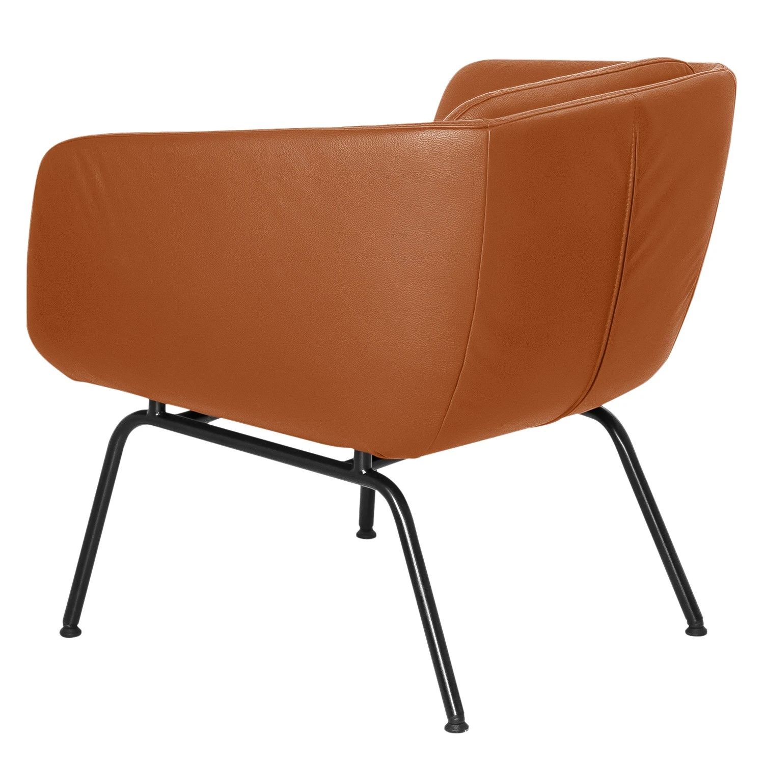 Fredriks Sessel Monfort - Echtleder - Goldbraun 5 Fredriks Sessel Monfort - Echtleder - Goldbraun – Bild 5