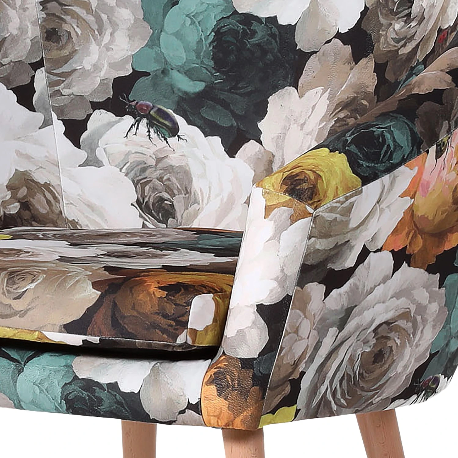 Norrwood Sessel Tippytoe VII - Microfaser - Buche Hell 3 Norrwood Sessel Tippytoe VII - Microfaser - Buche Hell – Bild 3