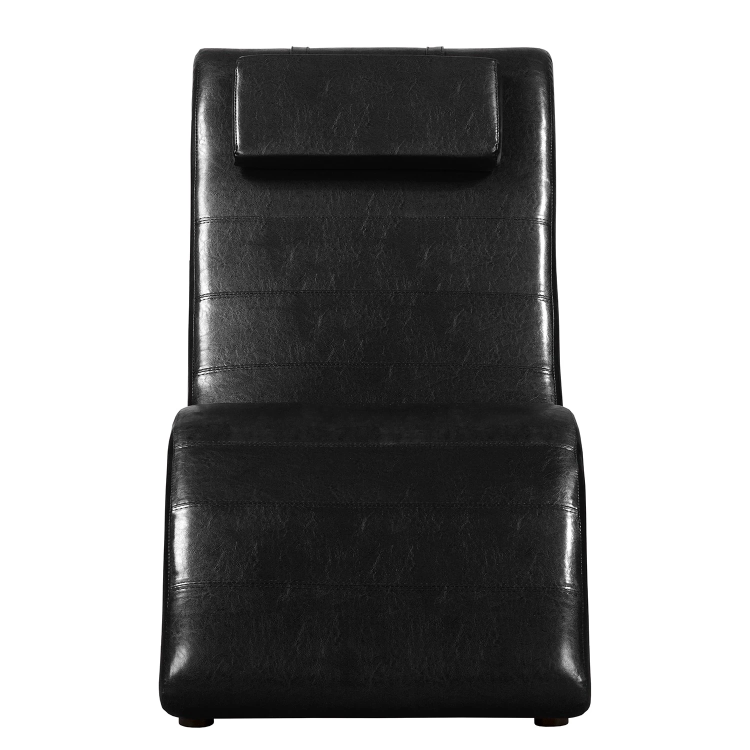 Ars manufacti Relaxliege Sandon II - Kunstleder - Kunstleder Maija: Schwarz 2 Ars manufacti Relaxliege Sandon II - Kunstleder - Kunstleder Maija: Schwarz – Bild 2