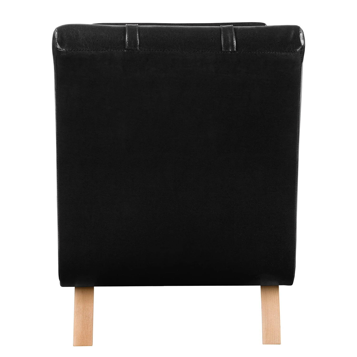 Ars manufacti Relaxliege Sandon II - Kunstleder - Kunstleder Maija: Schwarz 4 Ars manufacti Relaxliege Sandon II - Kunstleder - Kunstleder Maija: Schwarz – Bild 4