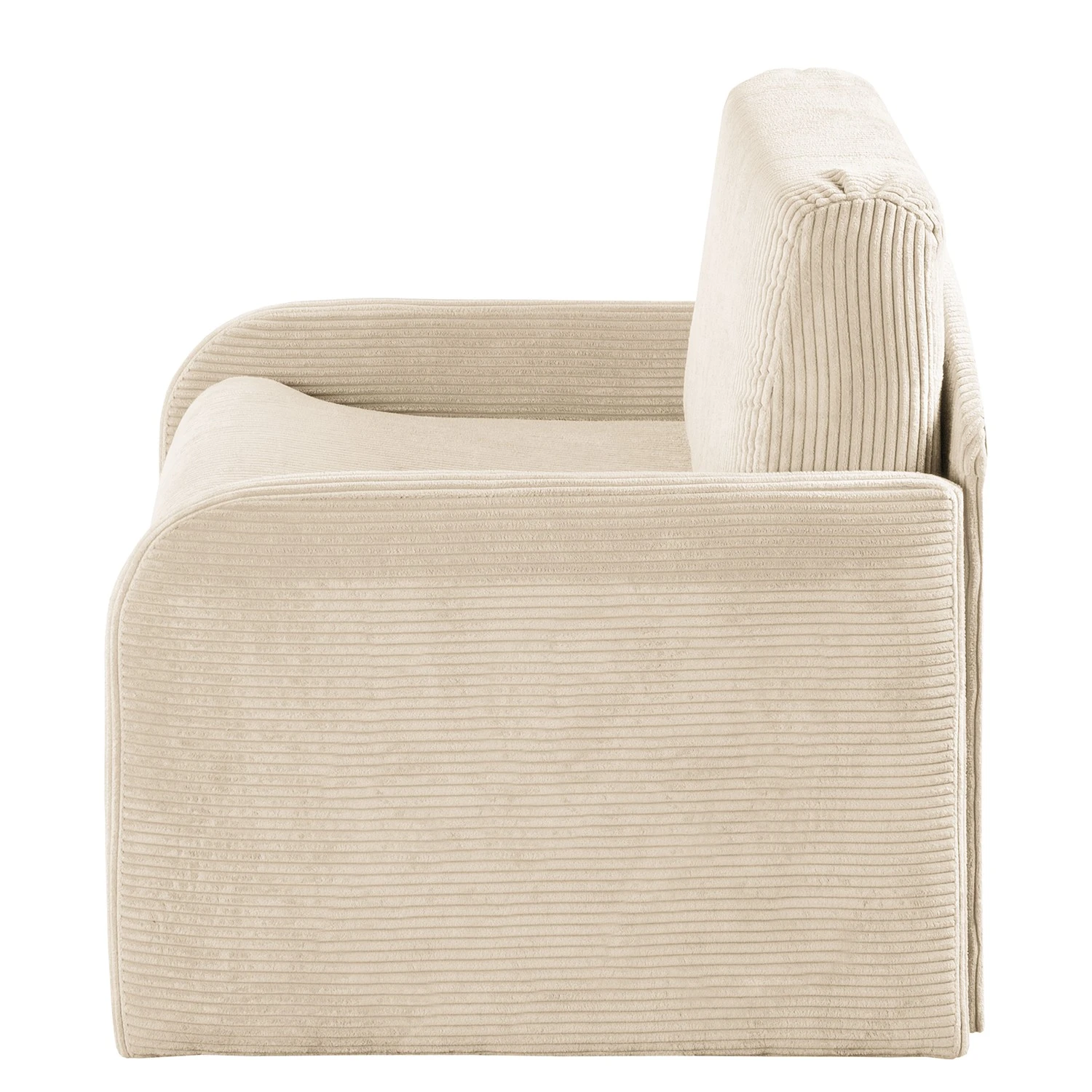 Fredriks Schlafsessel Disley IV - Webstoff - Creme - Mit Armlehnen 4 Fredriks Schlafsessel Disley IV - Webstoff - Creme - Mit Armlehnen – Bild 4