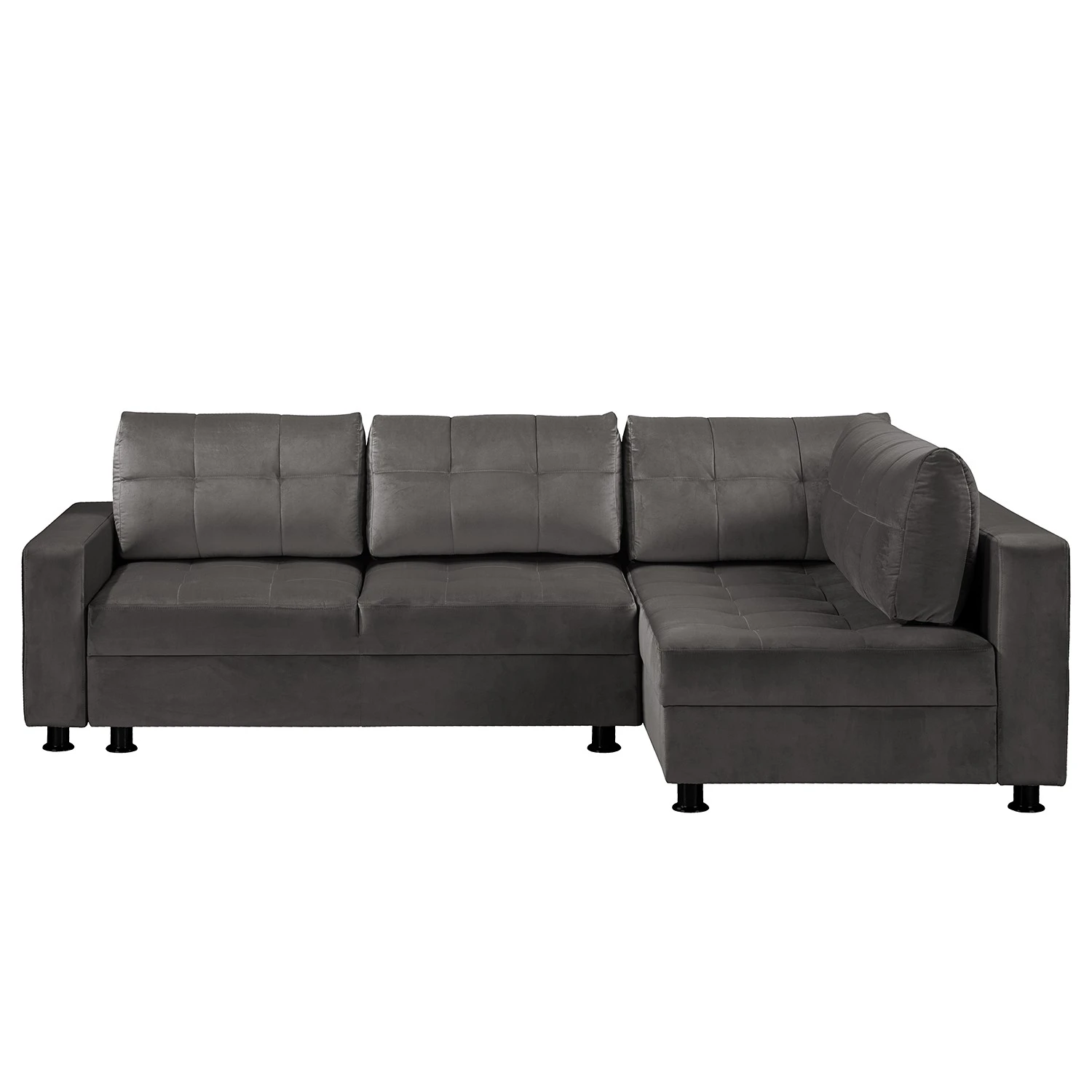 Fredriks Ecksofa Upwell II - Microfaser - Dunkelgrau - Ottomane davorstehend rechts 5 Fredriks Ecksofa Upwell II - Microfaser - Dunkelgrau - Ottomane davorstehend rechts – Bild 5