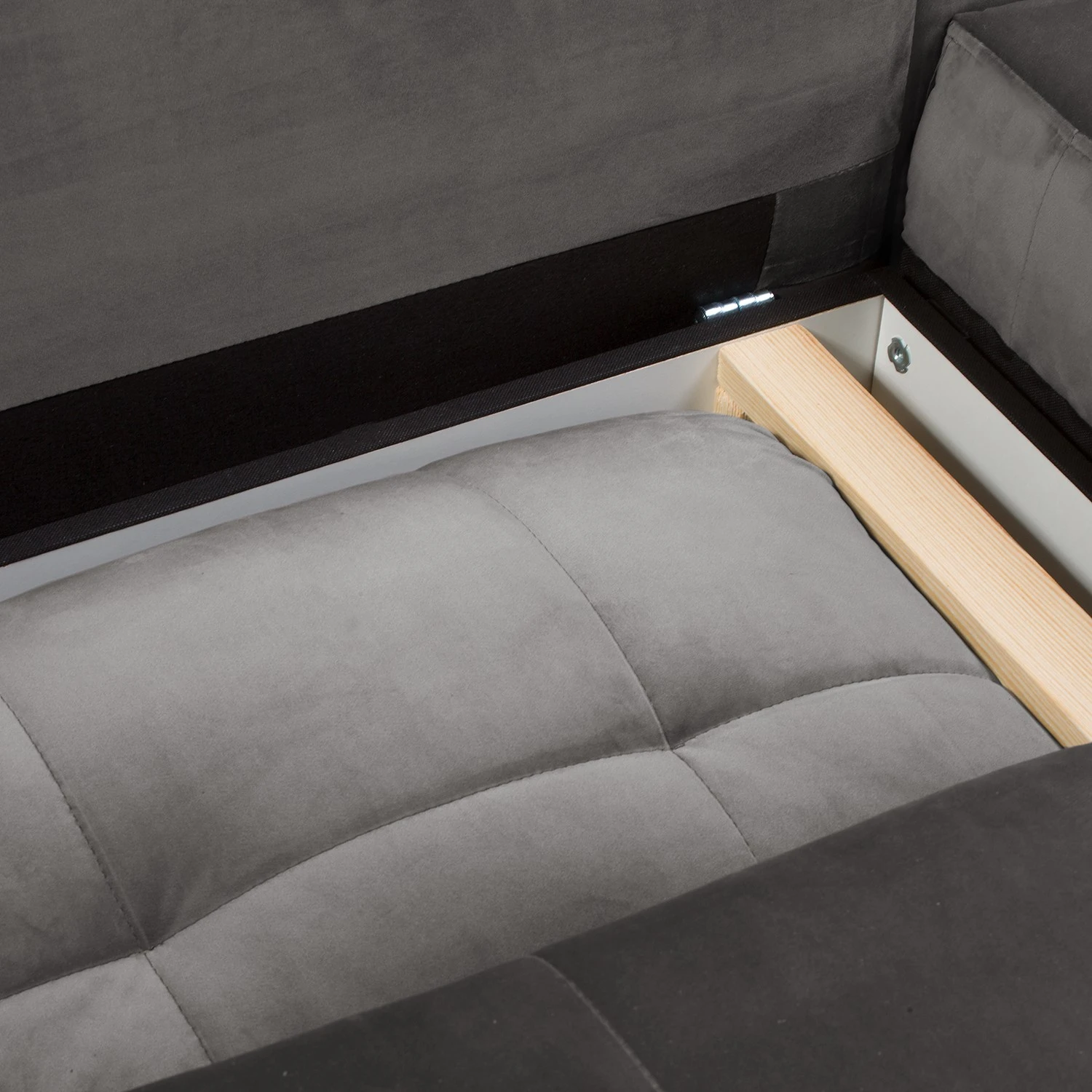 Fredriks Ecksofa Upwell II - Microfaser - Dunkelgrau - Ottomane davorstehend rechts 16 Fredriks Ecksofa Upwell II - Microfaser - Dunkelgrau - Ottomane davorstehend rechts – Bild 16