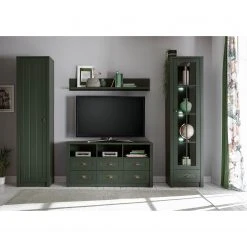 Ridgevalley Wandregal Beauville - Moosgrün - Breite: 130 cm -Wohnzimmermöbel boutique en ligne 1000196318 191127 09002700011 MOOD DETAILS P000000001000196318 mood