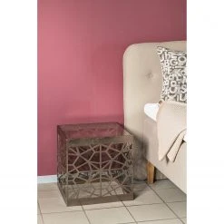 Red Living Beistelltisch Lindsfors I - Glas / Stahl - Antikbronze 9 Red Living Beistelltisch Lindsfors I - Glas / Stahl - Antikbronze -Wohnzimmermöbel boutique en ligne 1000196485 191211 14162800028 MOOD DETAILS P000000001000196485 mood