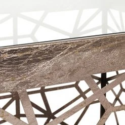 Red Living Beistelltisch Lindsfors I - Glas / Stahl - Antikbronze 10 Red Living Beistelltisch Lindsfors I - Glas / Stahl - Antikbronze -Wohnzimmermöbel boutique en ligne 1000196485 191211 14162800029 DETAILS P000000001000196485