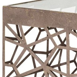 Red Living Beistelltisch Lindsfors I - Glas / Stahl - Antikbronze 11 Red Living Beistelltisch Lindsfors I - Glas / Stahl - Antikbronze -Wohnzimmermöbel boutique en ligne 1000196485 191211 14162900030 DETAILS P000000001000196485