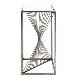 Red Living Beistelltisch Lixhult I - Glas / Stahl - Antiksilber 7 Red Living Beistelltisch Lixhult I - Glas / Stahl - Antiksilber -Wohnzimmermöbel boutique en ligne 1000196497 191211 14163400075 DETAILS P000000001000196497