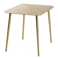 Jack & Alice Beistelltisch Oconee II - Stahl - Gold