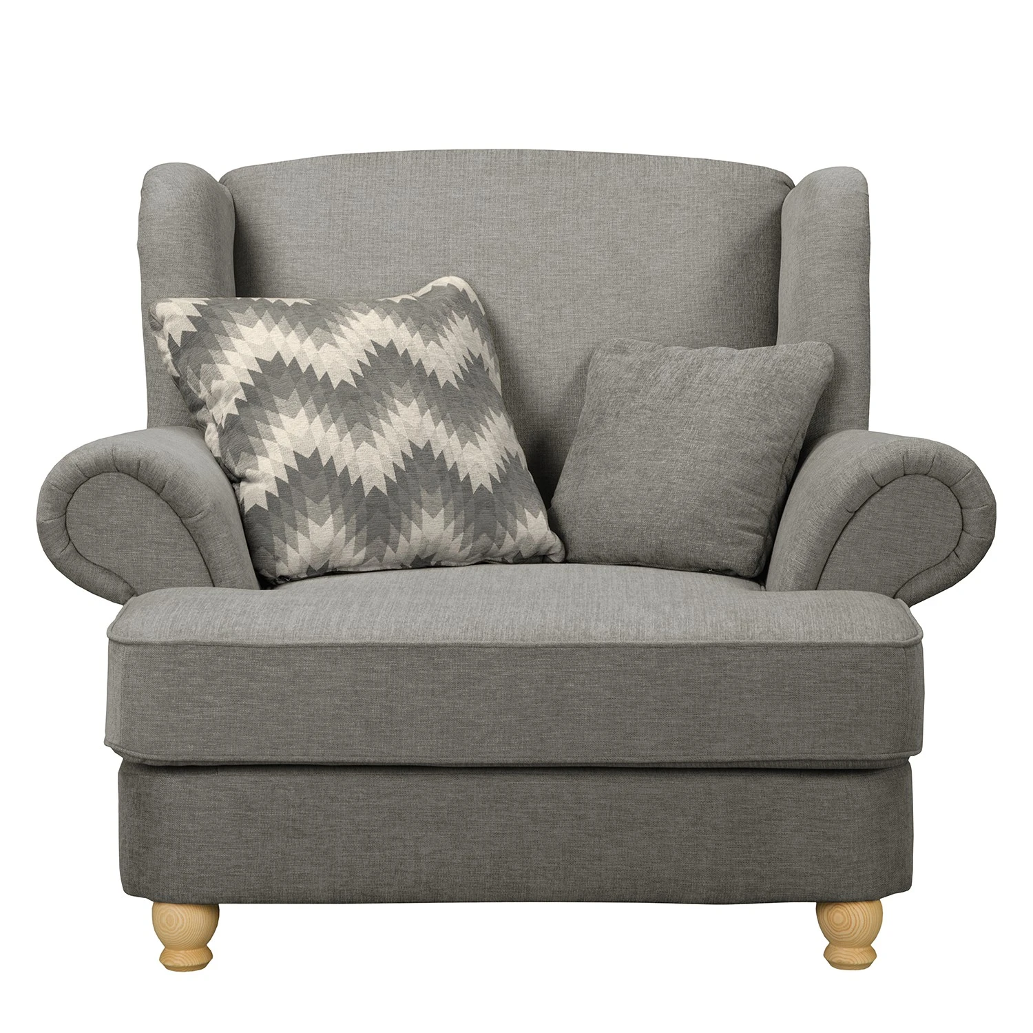 Ridgevalley XXl Sessel Colares III - Webstoff - Grau 2 Ridgevalley XXl Sessel Colares III - Webstoff - Grau – Bild 2