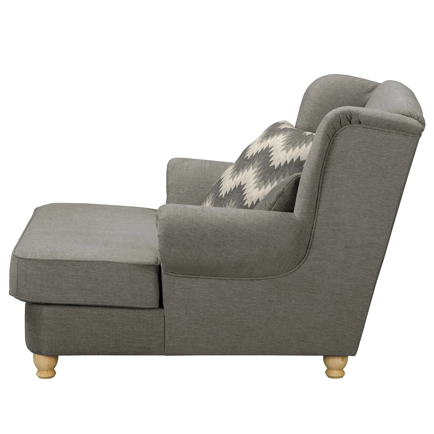 Ridgevalley XXl Sessel Colares III - Webstoff - Grau 3 Ridgevalley XXl Sessel Colares III - Webstoff - Grau – Bild 3