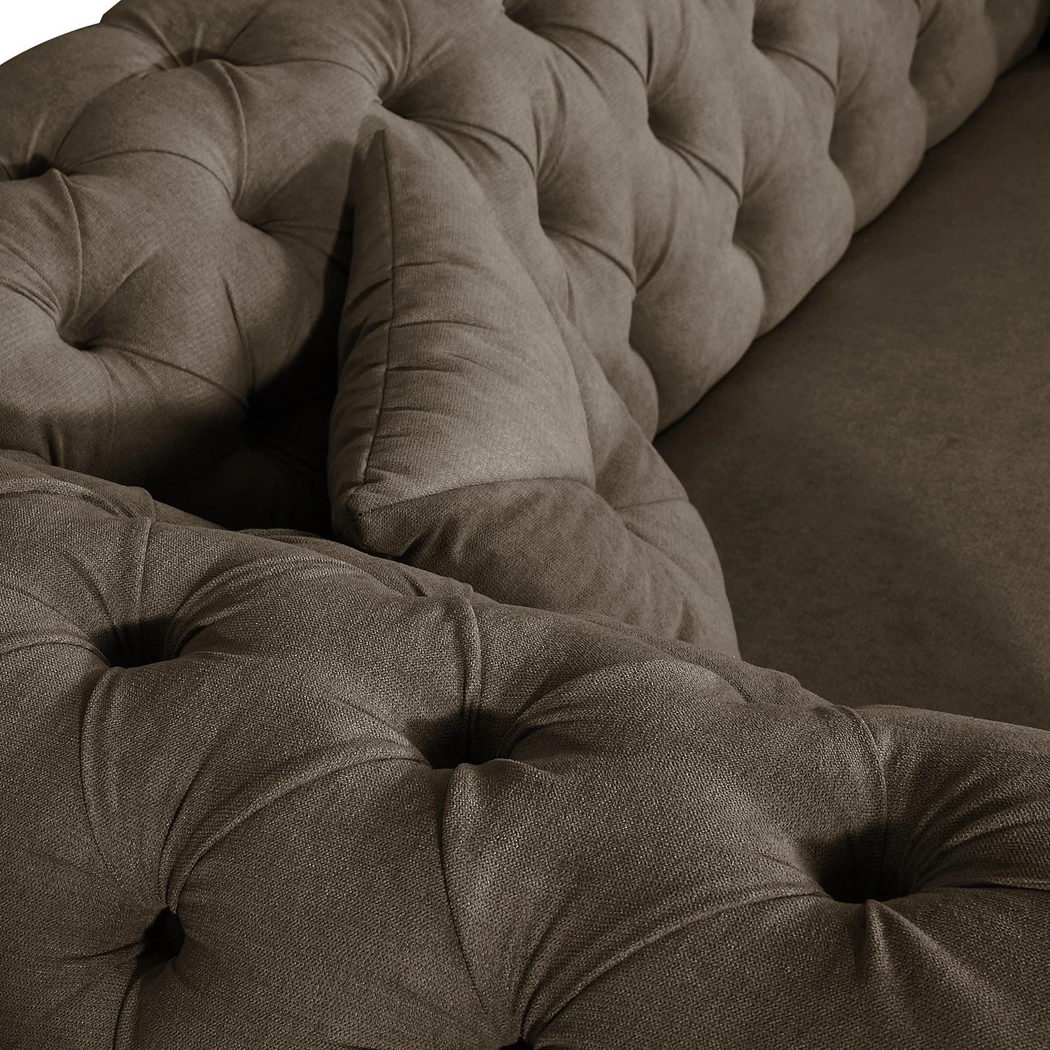 Maison Belfort Sofa Callas (3-Sitzer) - Microfaser - Braungrau 8 Maison Belfort Sofa Callas (3-Sitzer) - Microfaser - Braungrau – Bild 8