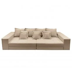 Maison Belfort Bigsofa Breval - Microfaser - Cappuccino 8 Maison Belfort Bigsofa Breval - Microfaser - Cappuccino -Wohnzimmermöbel boutique en ligne 1000197081 200120 17460300111 DETAILS P000000001000197081