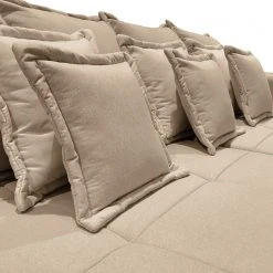 Maison Belfort Bigsofa Breval - Microfaser - Cappuccino 9 Maison Belfort Bigsofa Breval - Microfaser - Cappuccino -Wohnzimmermöbel boutique en ligne 1000197081 200120 17460300112 DETAILS P000000001000197081