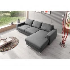 Fredriks Ecksofa Sagata - Webstoff - Grau - Longchair davorstehend rechts - Bettkasten - Schlaffunktion für dauerhafte Nutzung -Wohnzimmermöbel boutique en ligne 1000198260 200330 16534500153 MOOD DETAILS P000000001000198260 mood