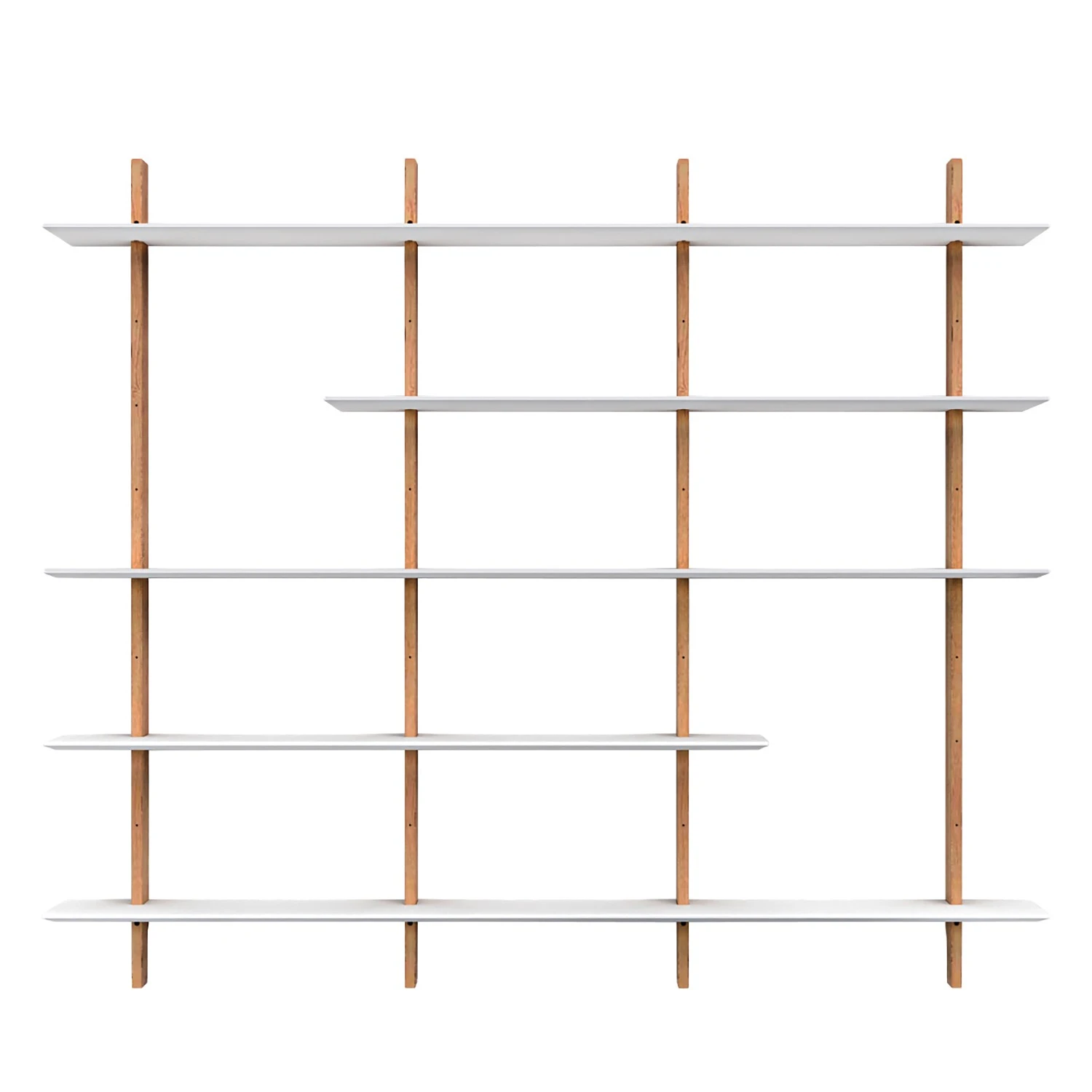 Tenzo Regal Bridge IV - Buche teilmassiv - Buche / Weiß 1 Tenzo Regal Bridge IV - Buche teilmassiv - Buche / Weiß