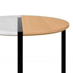 Temahome Couchtisch Sonata - Marmor / Stahl - Eiche / Weiß 23 Temahome Couchtisch Sonata - Marmor / Stahl - Eiche / Weiß -Wohnzimmermöbel boutique en ligne 1000198865 191209 09463000045 DETAILS P000000001000198865