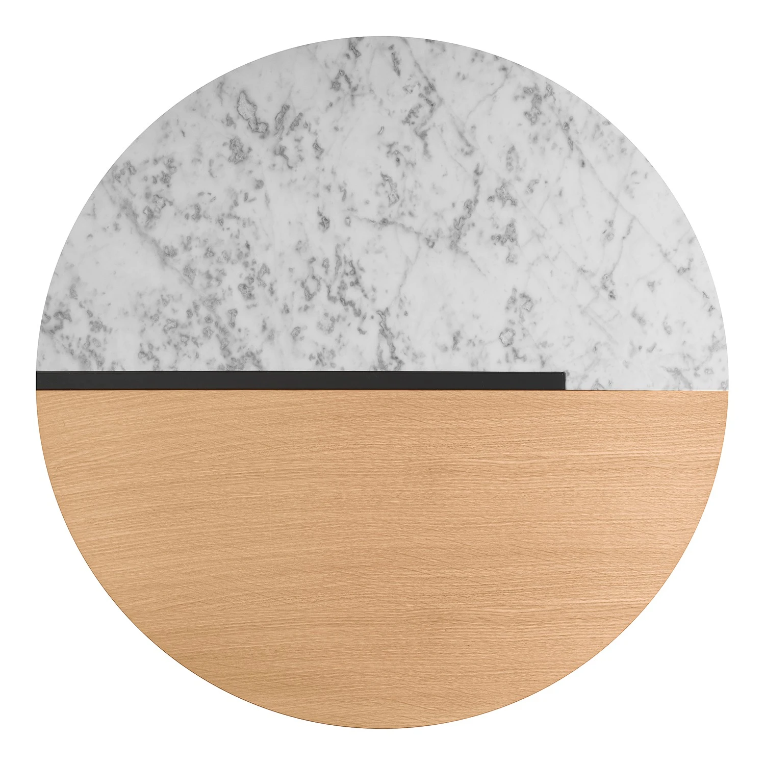 Temahome Couchtisch Sonata - Marmor / Stahl - Eiche / Weiß 8 Temahome Couchtisch Sonata - Marmor / Stahl - Eiche / Weiß – Bild 8